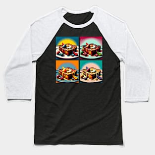 Pop Pain Perdu  Art - French Cuisine Culinary Baseball T-Shirt